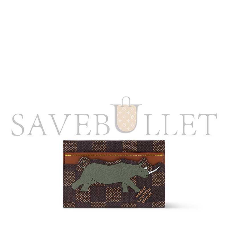 LOUIS VUITTON MASTER DOUBLE CARD HOLDER X THE DARJEELING LIMITED N40873 (11*7*1.5cm)